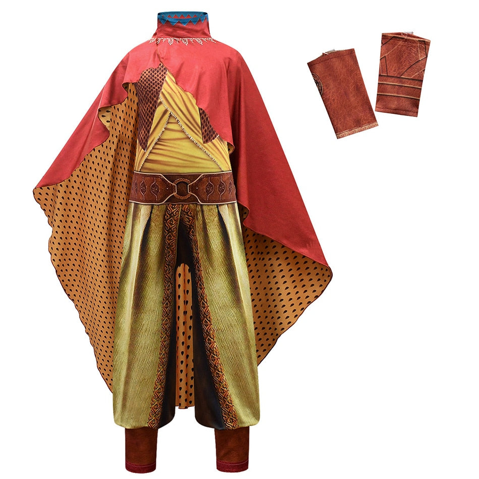 Cosplay Legend  Movie Raya and The Last Dragon Raya Girl Cosplay Costume Raya Set Children&#39;s Performance Costume