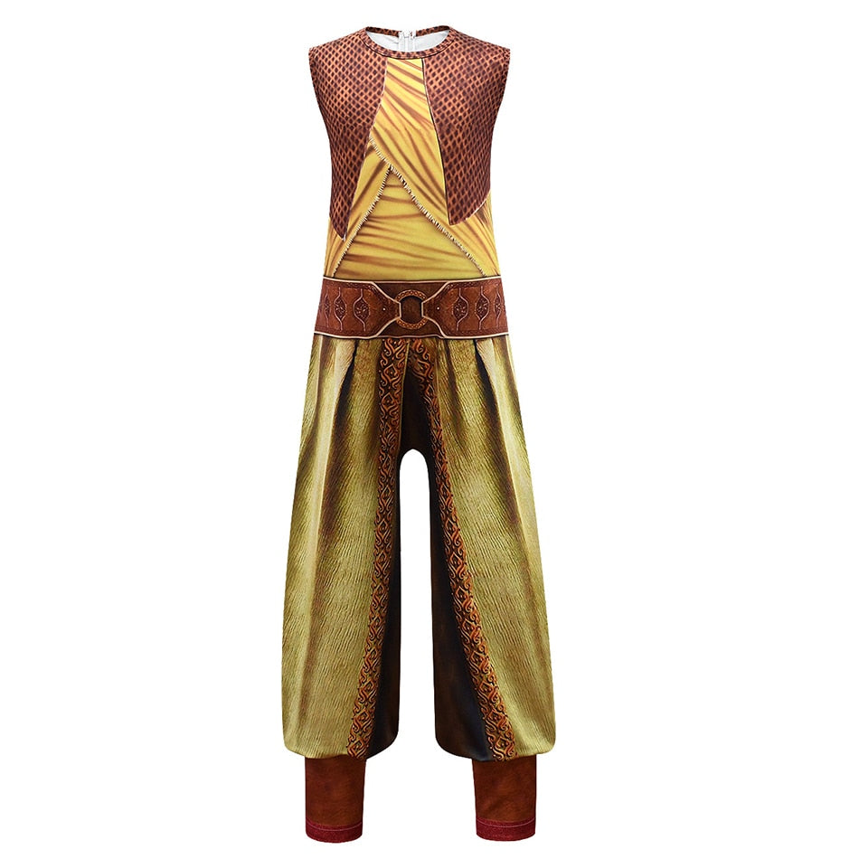Cosplay Legend  Movie Raya and The Last Dragon Raya Girl Cosplay Costume Raya Set Children&#39;s Performance Costume