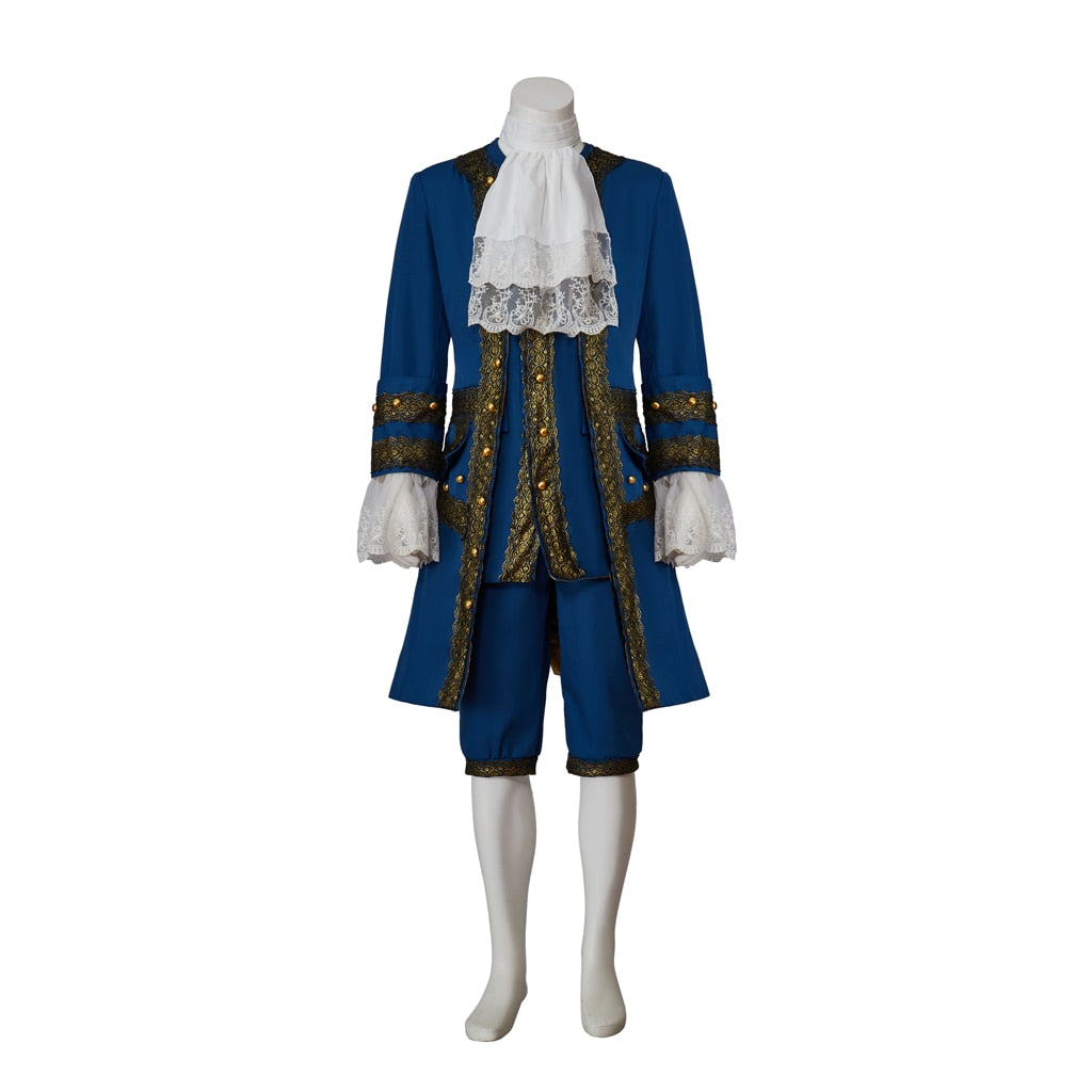 18th Century British Men Gentleman Cosplay Suit Victorian Renaissance Tudor Outfit Marie Antoinette Costume