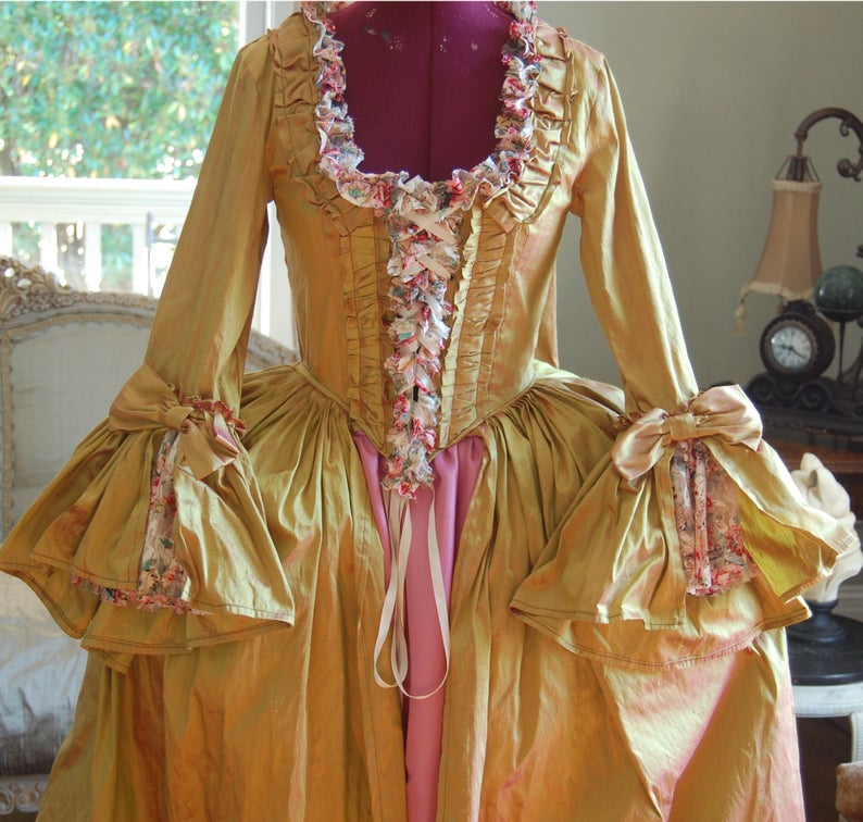 Cosplay Medieval Court Noble Princess Renaissance Costume Dress Marie Antoinette Baroque Ball Gown Halloween