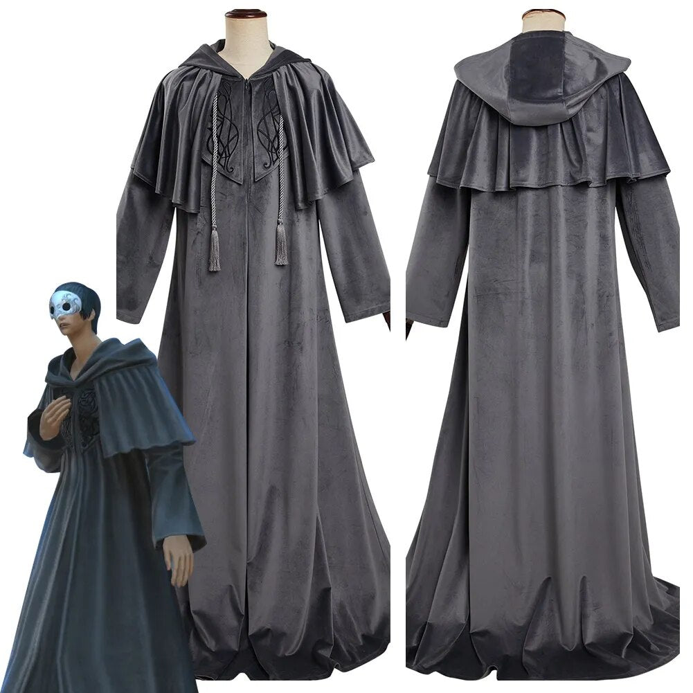FINAL FANTASY XIV: ENDWALKER Emet Selch Hythlodaeus Cosplay Costume Outfits Hydaelyn Halloween Carnival Suit