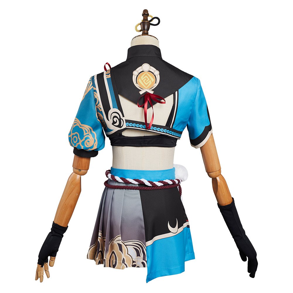 Genshin Impact Hina Goro Cosplay Costume Outfits Halloween Carnival Suit