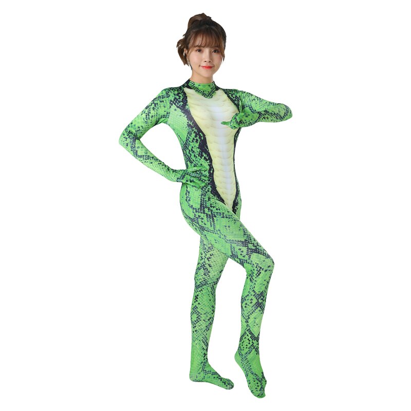 Anaconda-leotardos De Para Mujer, Cosplay, Anime, Unisex  Jumpsuits Sexy Halloween Costume