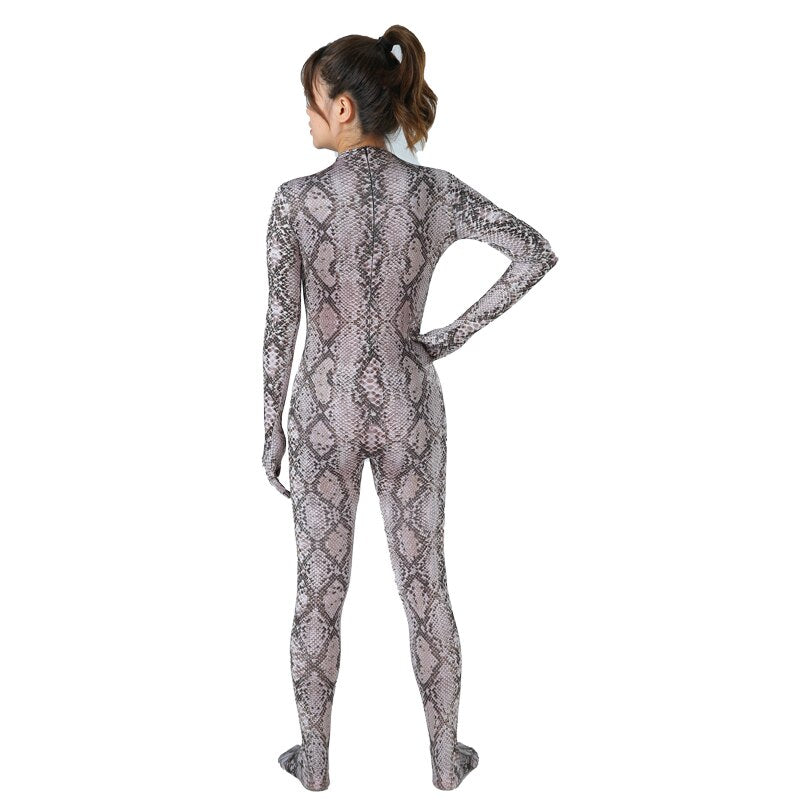 Anaconda-leotardos De Para Mujer, Cosplay, Anime, Unisex  Jumpsuits Sexy Halloween Costume