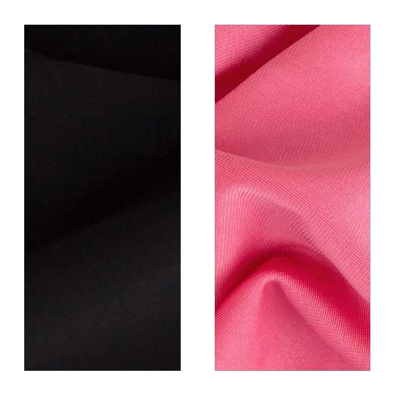 Figure Skating Competition Dress Pink Bow One Line Neck For Women And Children Rhythmic Gymnastics