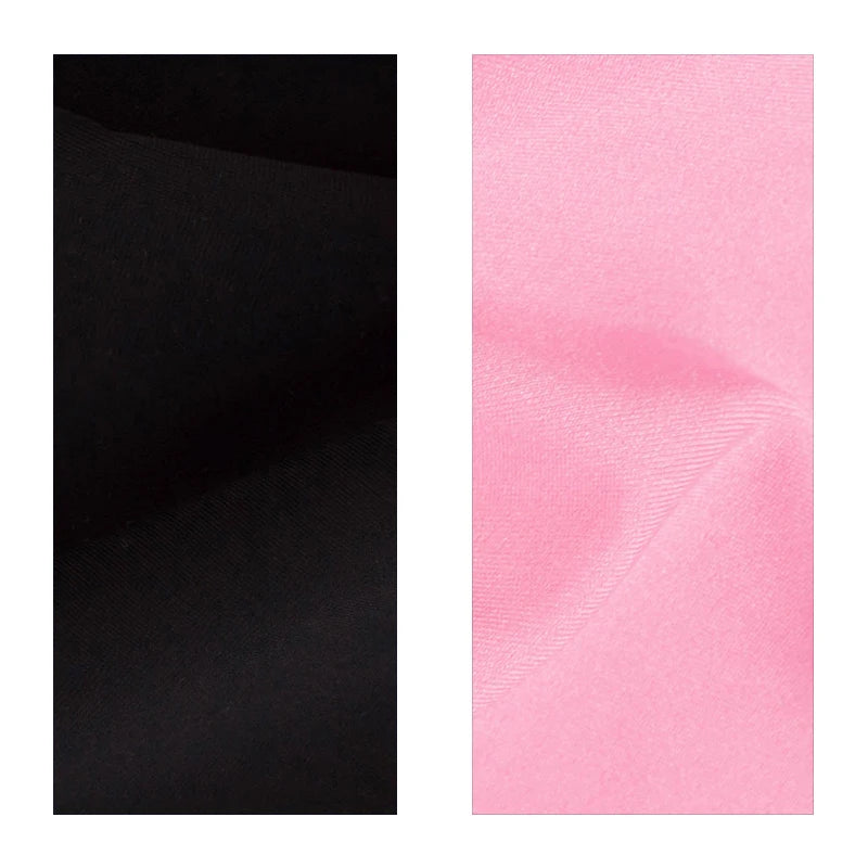 Figure Skating Competition Dress Pink Bow One Line Neck For Women And Children Rhythmic Gymnastics