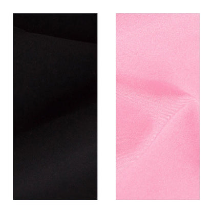 Figure Skating Competition Dress Pink Bow One Line Neck For Women And Children Rhythmic Gymnastics