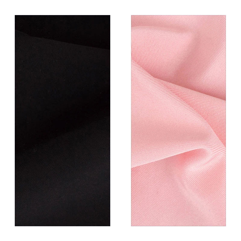 Figure Skating Competition Dress Pink Bow One Line Neck For Women And Children Rhythmic Gymnastics