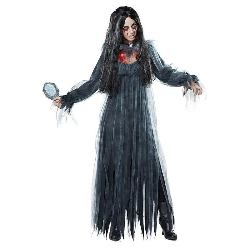 Halloween Ghosts Brides Costumes Witches Vampires Cosplay Performances Costumes Women Halloween Horror Cospaly Clothing