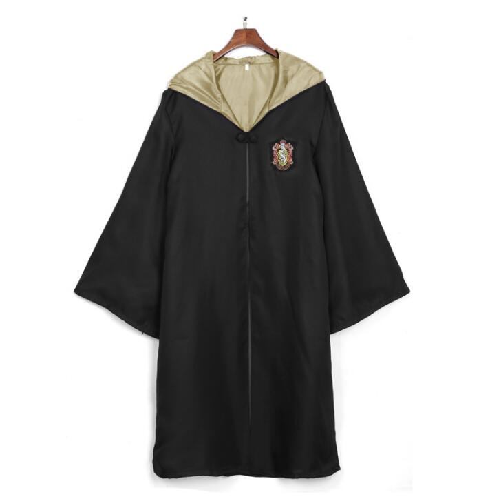 Harried Potter Girls Halloween Costume Slytherinn Granger Magic Robe Green Red Blue Ties School Cloak Dress Cosplay Costumes