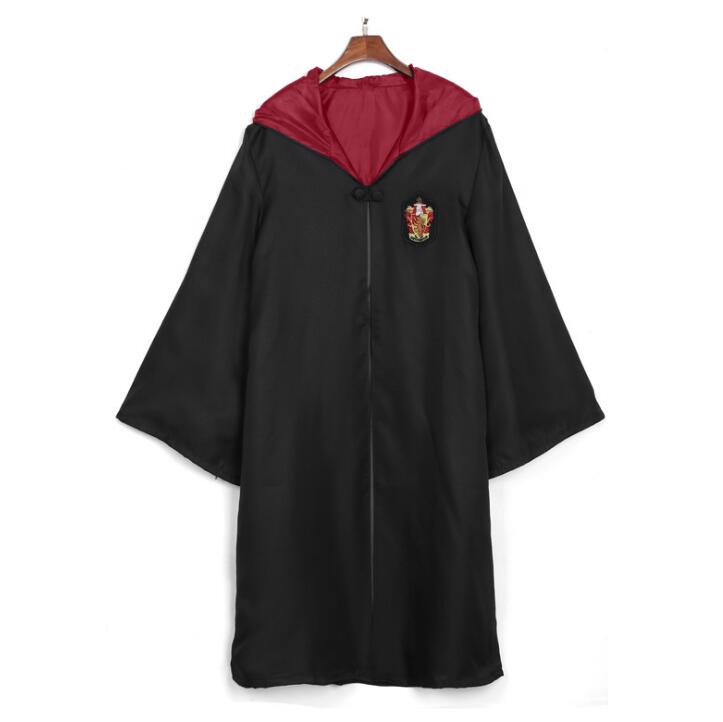 Harried Potter Girls Halloween Costume Slytherinn Granger Magic Robe Green Red Blue Ties School Cloak Dress Cosplay Costumes