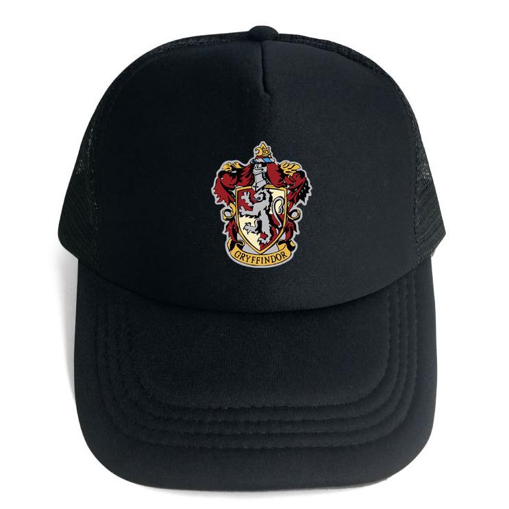 Potter Baseball Cap Badge Sun Protection Hat 3D Printed Outdoor Leisure Cap for Kids Fans Birthday Gift