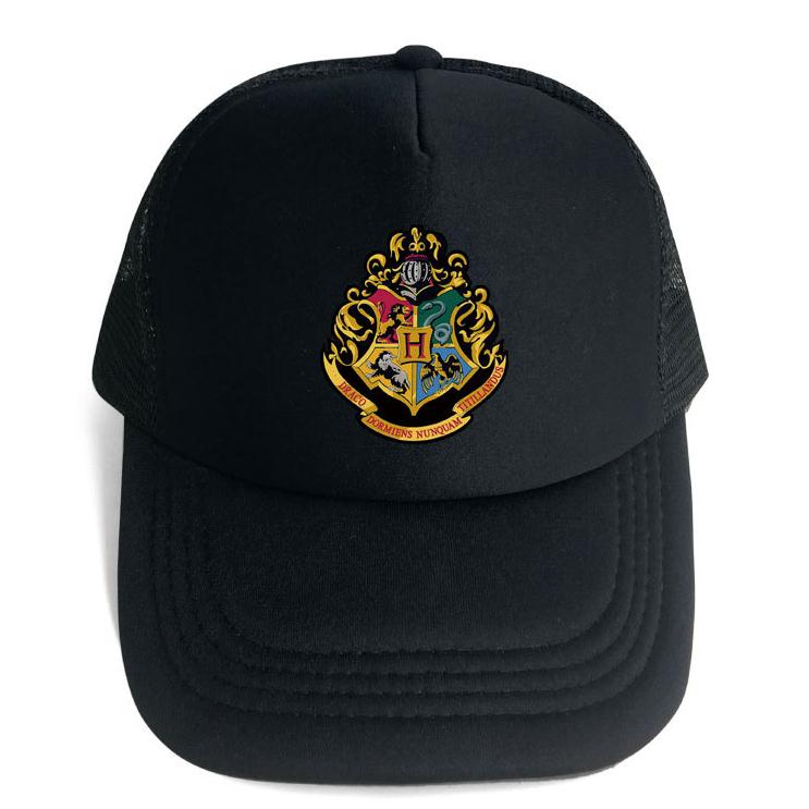 Potter Baseball Cap Badge Sun Protection Hat 3D Printed Outdoor Leisure Cap for Kids Fans Birthday Gift