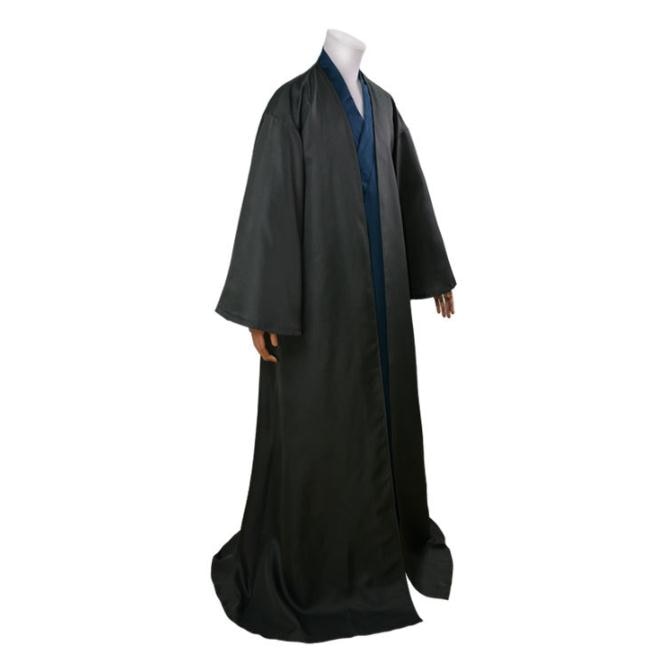 Harryy Potter School of Witchcraft and Wizardry Voldemort Cosplay Robe Cloak Headgear Adult Wizard Costume Party Hogwarts