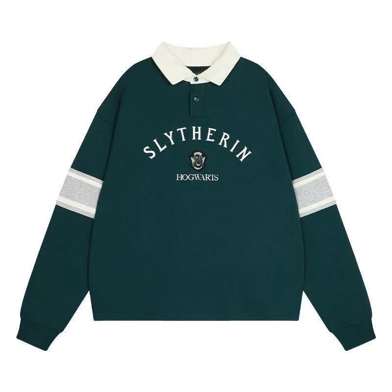 Cosplay Costume Sweatshirt Gryffindor Slytherin Hermione Novelty Accessories Hufflepuff Ravenclaw Couple Sweatshirt