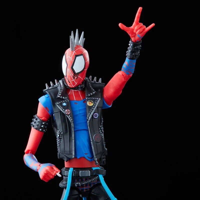 Hasbro Spider-Punk Asli [lintas-spider-Verse] Dalam Stok Koleksi Aksi Model Figur