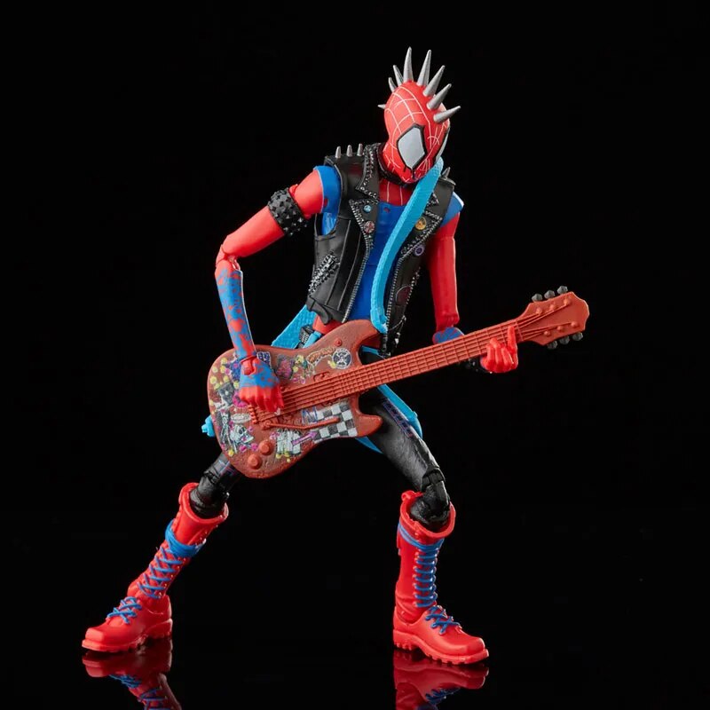 Hasbro Spider-Punk Asli [lintas-spider-Verse] Dalam Stok Koleksi Aksi Model Figur
