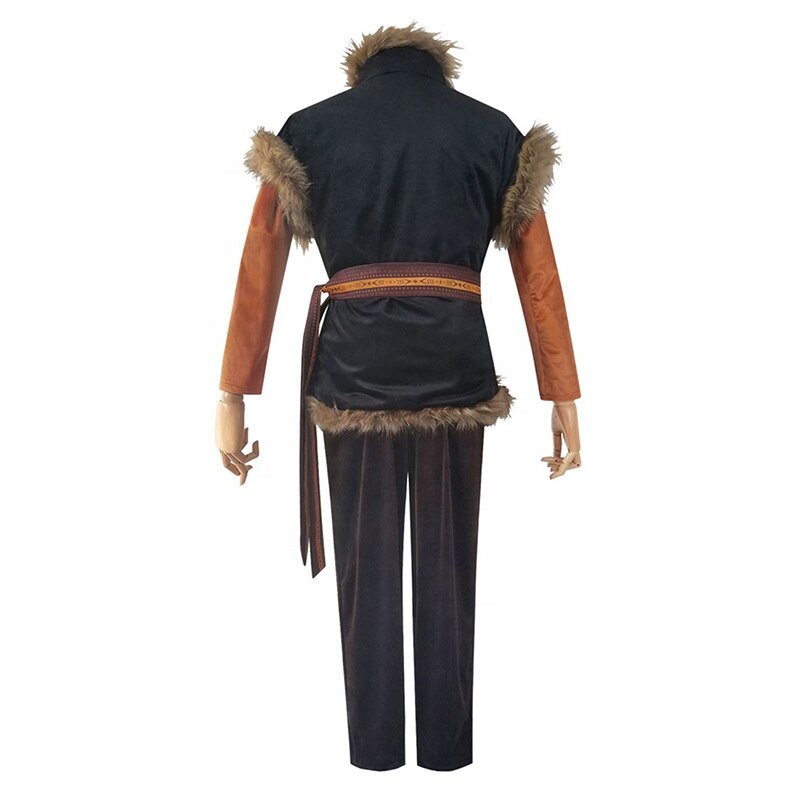 Anime Movie Costume Halloween Clothes Fro zen Kristoff Cosplay Costume for Men