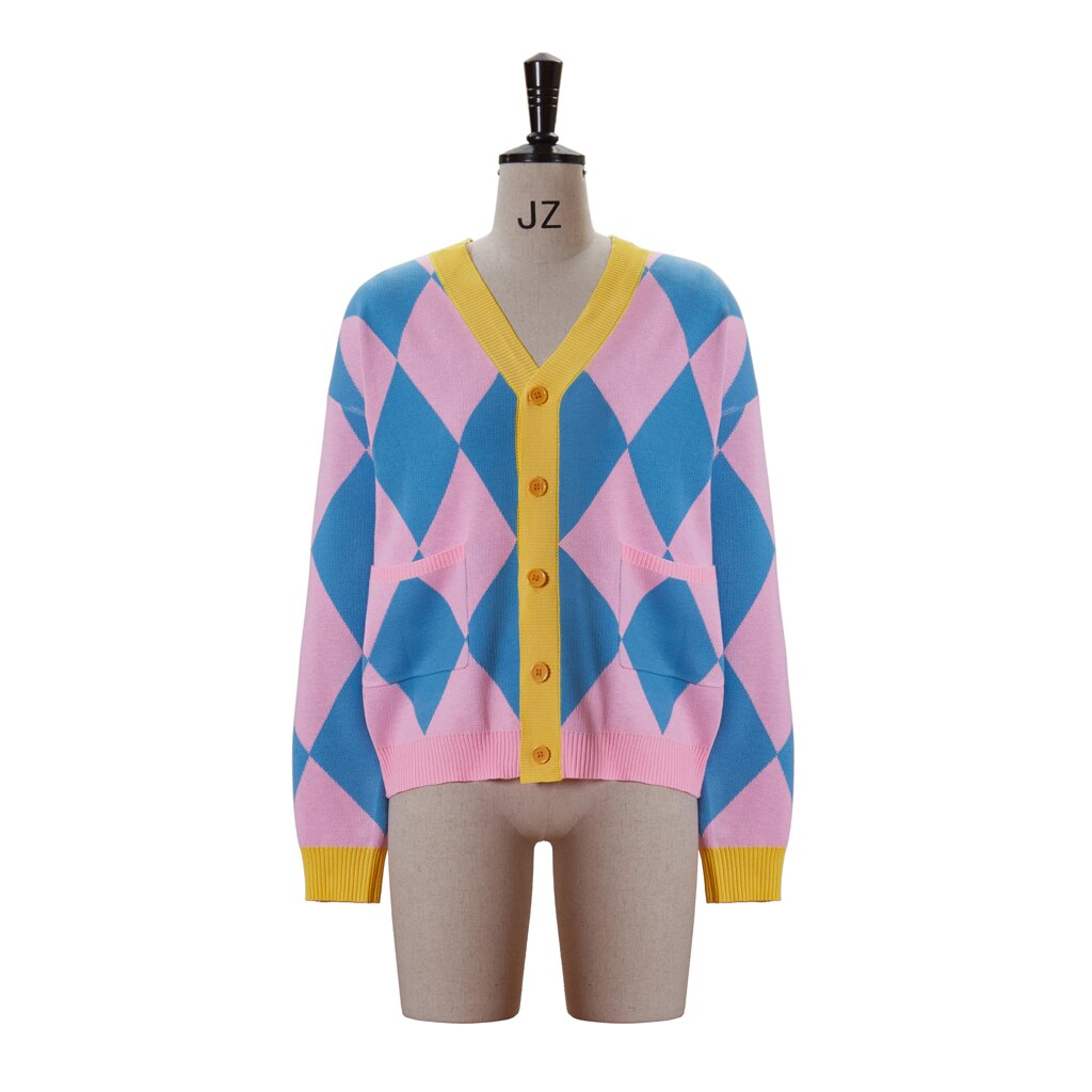 Howl Cosplay Moving Castle Cosplay Costume Howl Cloak Red Diamond Cape Men&#39;s Coat Jacket Howl Cardigan Sweater