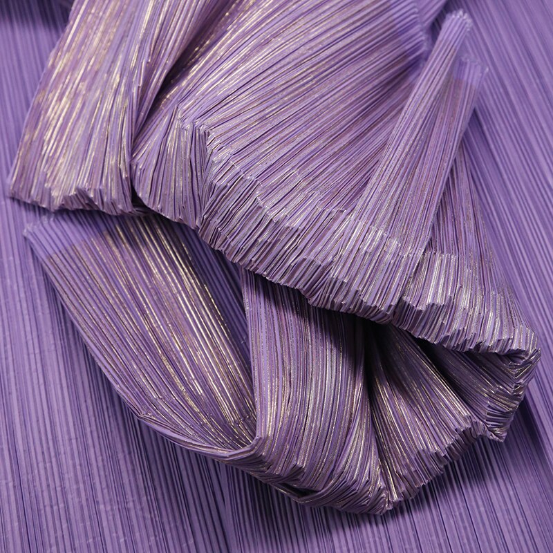 INS HOT Big Brand Design Pleated Fabric Per Half Meter,Designer Fabric for Sewing Fashion Creative Shape DIY Decoration Material