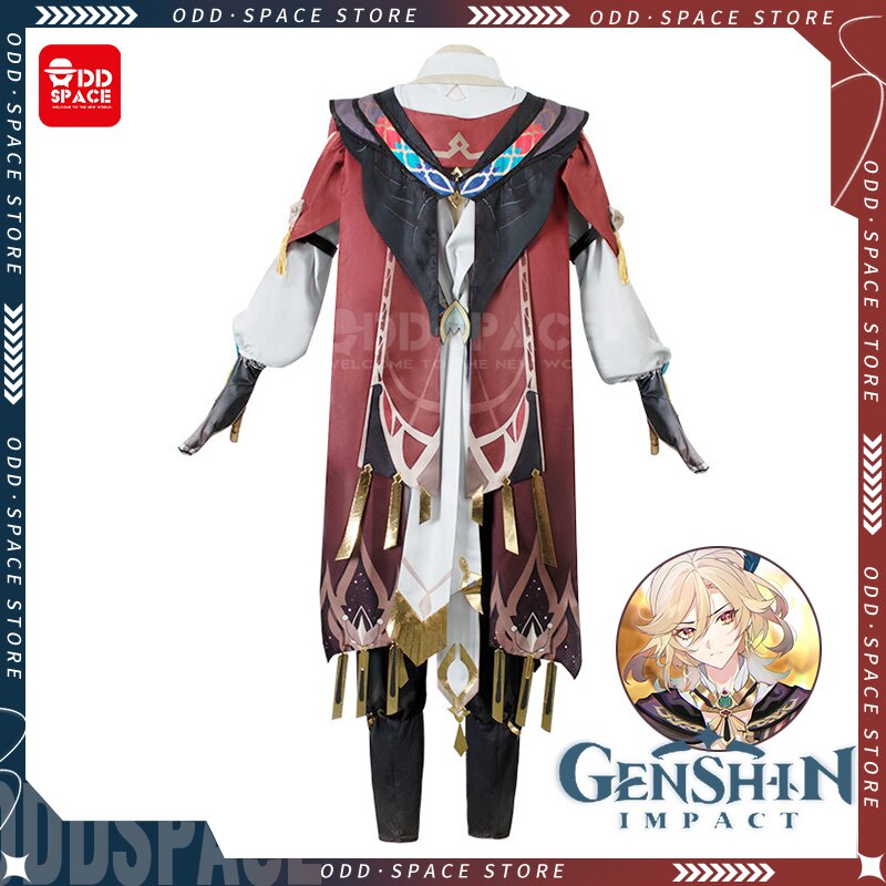 Kaveh Cosplay Gesnhin Impact Cosplay Costume Game Genshin Kaveh Cosplay Wig Shoes Prop Kaveh Alhaitham Cosplay Anime Party Gifts