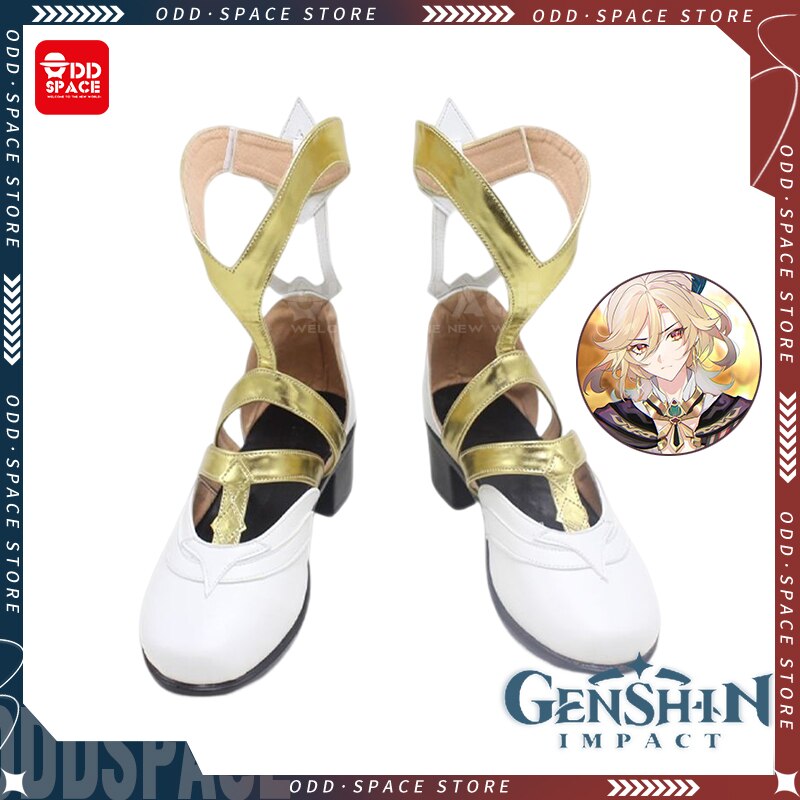 Kaveh Cosplay Gesnhin Impact Cosplay Costume Game Genshin Kaveh Cosplay Wig Shoes Prop Kaveh Alhaitham Cosplay Anime Party Gifts