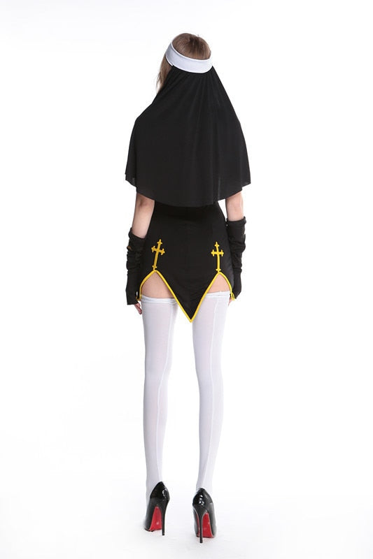 Lingerie   COSPLAY Costumes Nun Game Uniforms   Halloween
