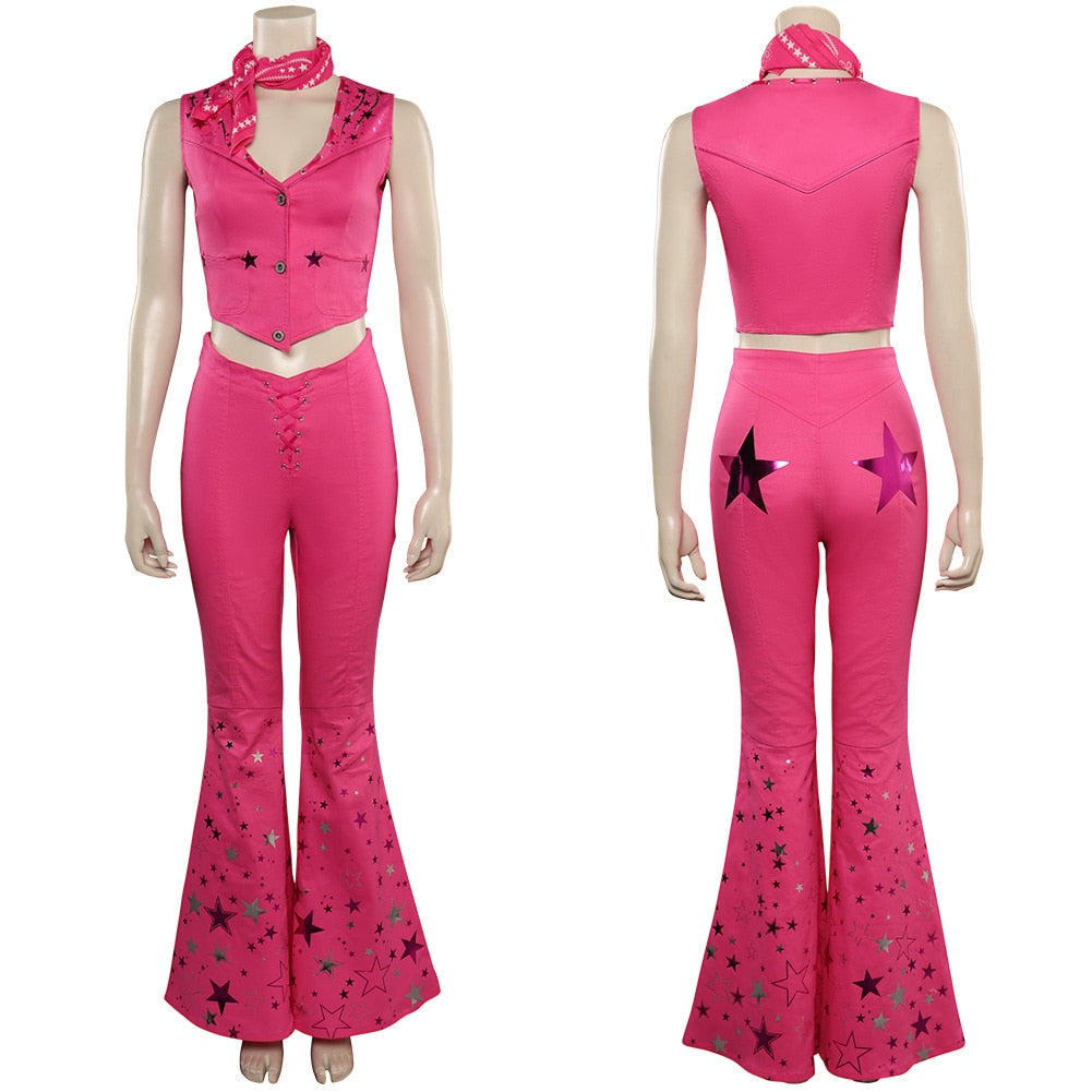 Margot Barbier Princess Cosplay Swimsuit Women Costume Summer Sexy Swimwear Outfits Halloween Carnival Party Disguise Jumpsuit