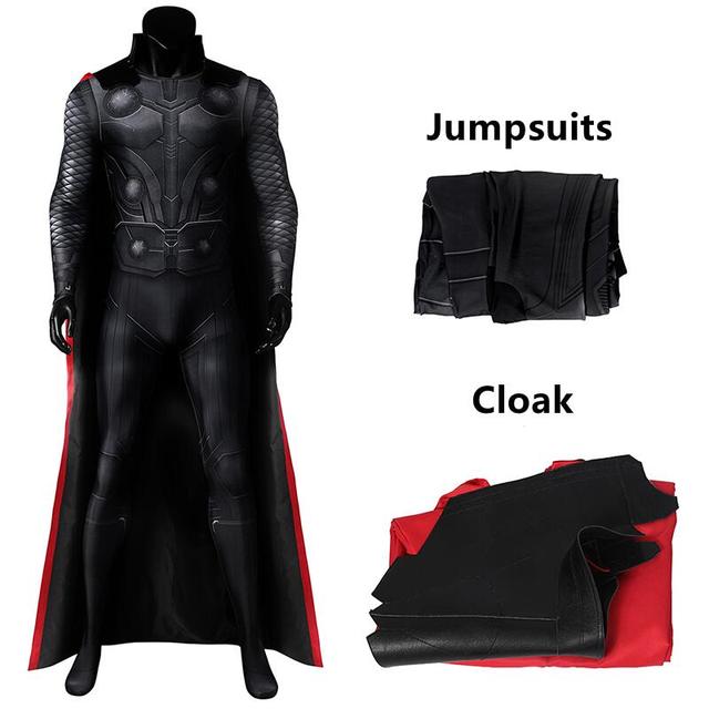 l Thor Superhero Costume Cosplay Zentai Suit Aldult The Avengers Halloween Superhero Thor