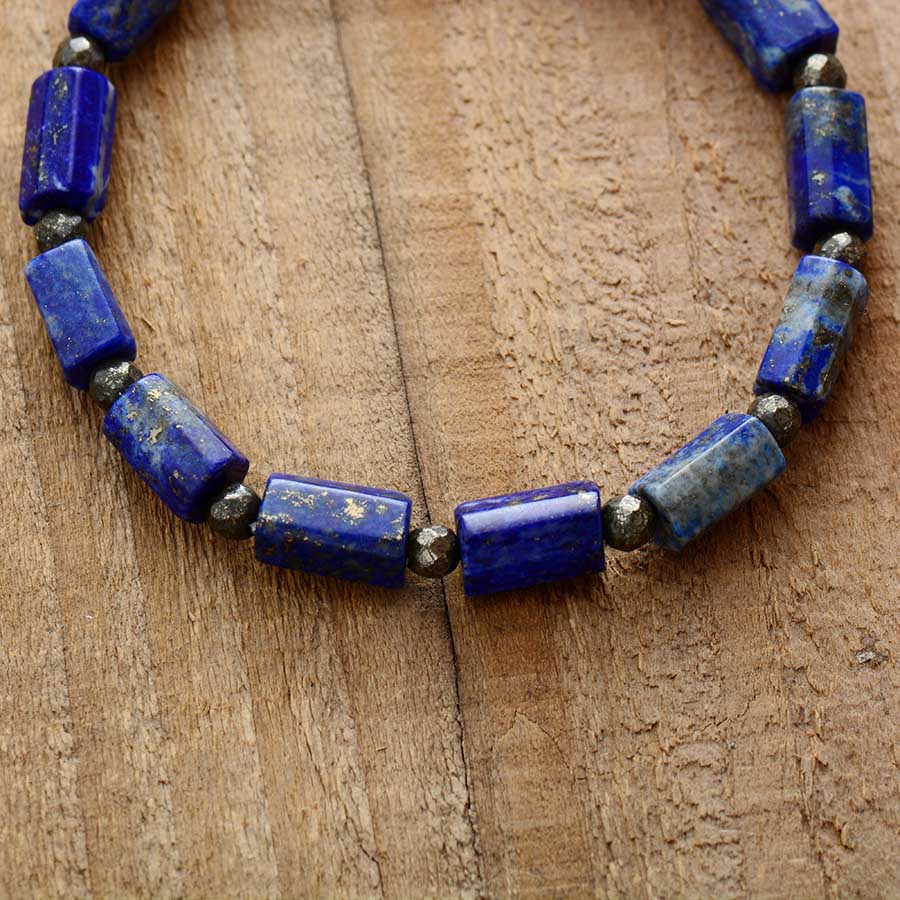 Stretch Bracelet Lapis Elastic Bracelets Yoga Mala Bracelets Couples Jewelry