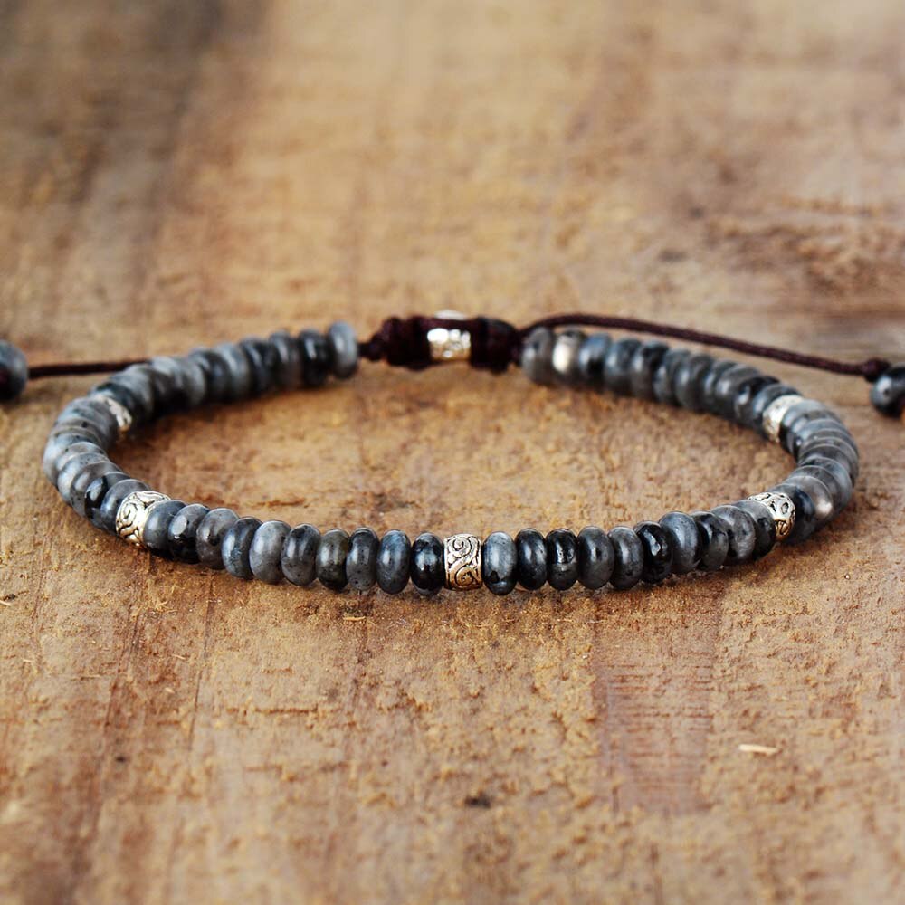 Unisex Bracelets Natural Stone Tibetan Friendship Lovers Couples Yoga Meditation Reiki Wristband Men Jewelry Gifts