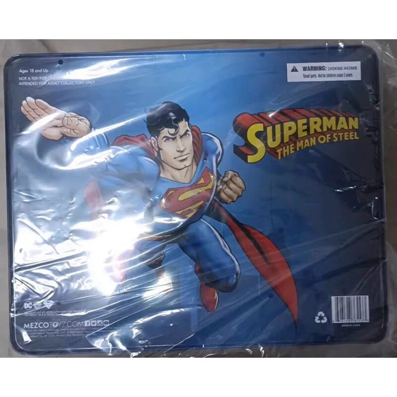 Mezco ONE:12 Collective Superman 1/12 Action Figure Man of Steel Edition Action Figure Model mainan hadiah