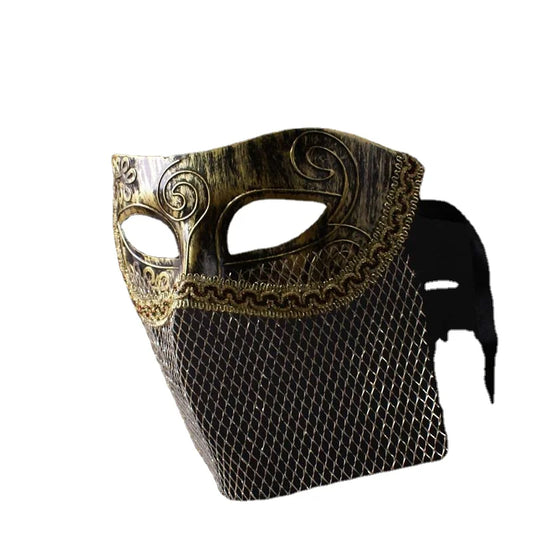 Misty Singing Mask Halloween Costume Adult Retro Style Masquerade Fake Mask
