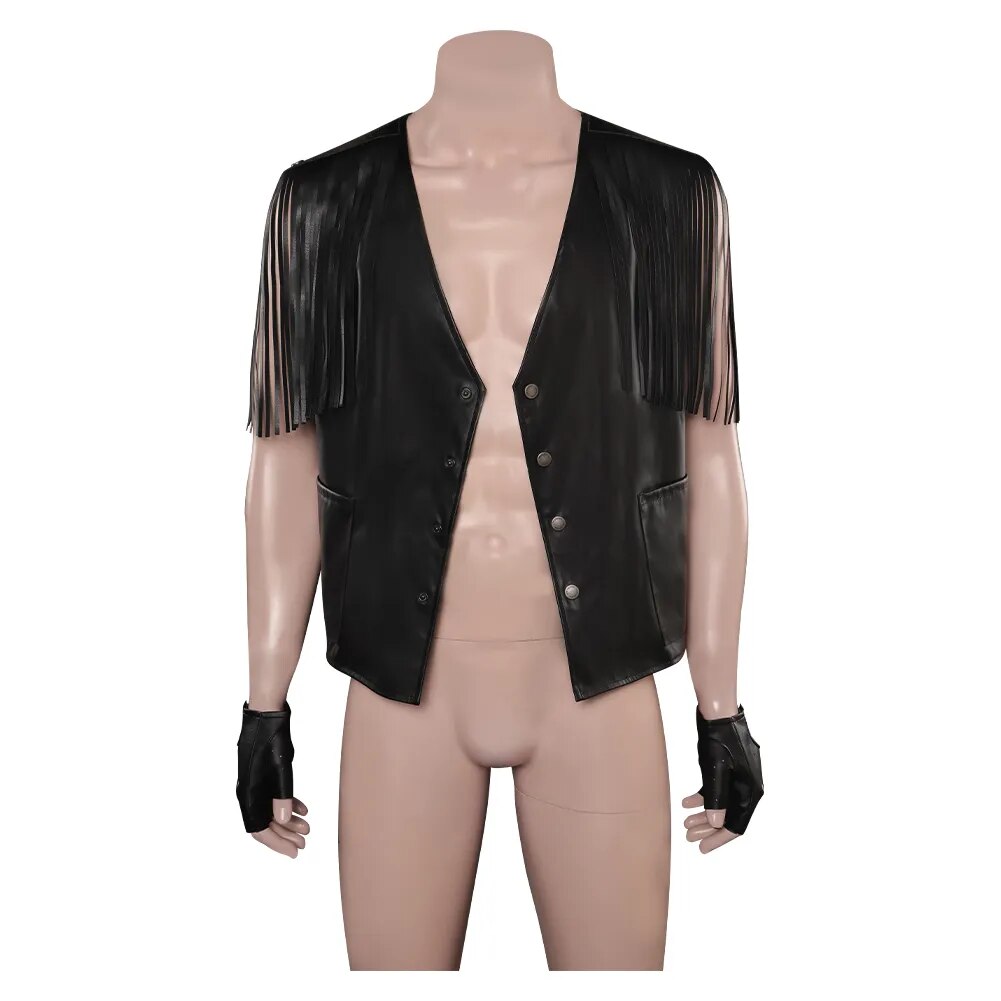 Movie Barbier Margot Ken Cosplay Hat Vest Jacket Headband Costume Men Women Gloves Cape Hairband Halloween Party Disguise Suit