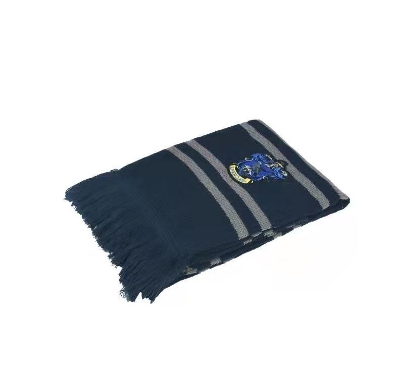 Scarf Warm Thick Slytherin Hogwarts College Badge Ravenclaw Hermione Gryffindor Tassel Scarf Accessories Gifts