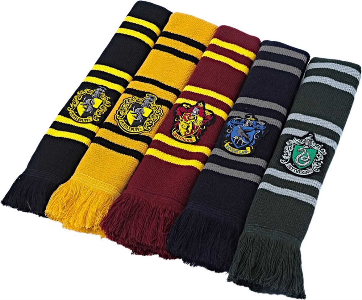 Scarf Warm Thick Slytherin Hogwarts College Badge Ravenclaw Hermione Gryffindor Tassel Scarf Accessories Gifts