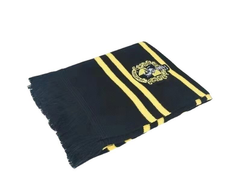 Scarf Warm Thick Slytherin Hogwarts College Badge Ravenclaw Hermione Gryffindor Tassel Scarf Accessories Gifts