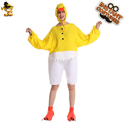 funny chicken onesie cosplay costume stage performance outfit party apparel