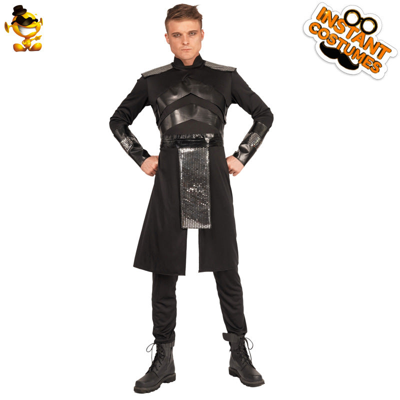 Disfraz de caballero medieval para hombre, disfraz de Halloween, cosplay, fiesta, juego de rol, escenario.