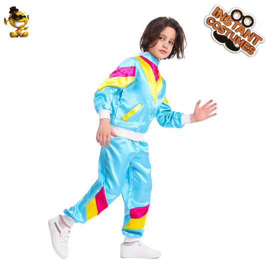 kids hip hop dance costume disco party performance outfit for boys