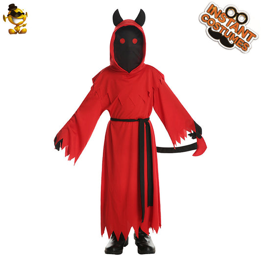 Red Devil Costume for Kids Halloween Party Cosplay Stage Performance