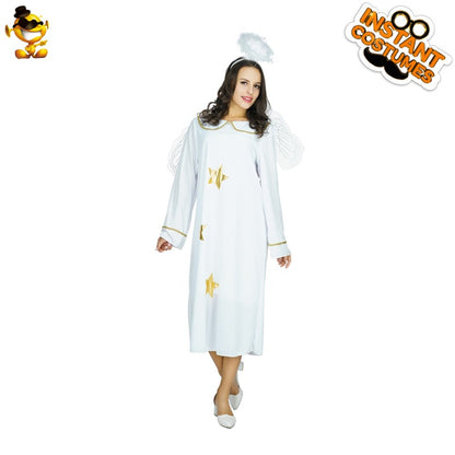 angel costume for women halloween cosplay dress adult princess performance outfit