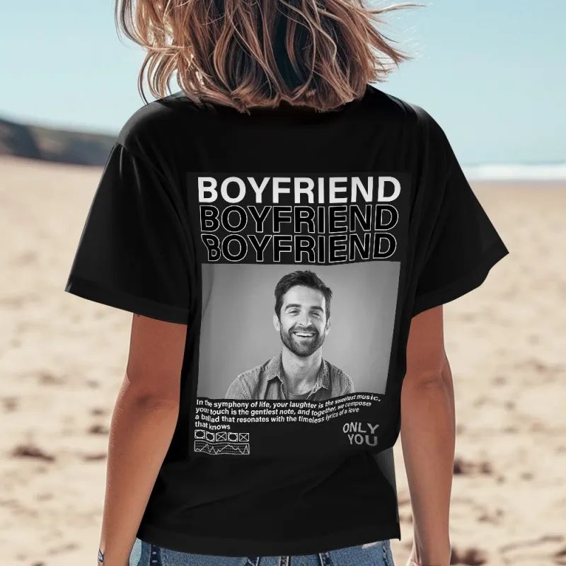 Custom Photo T-shirts Personalized Pictures T-Shirt img 4