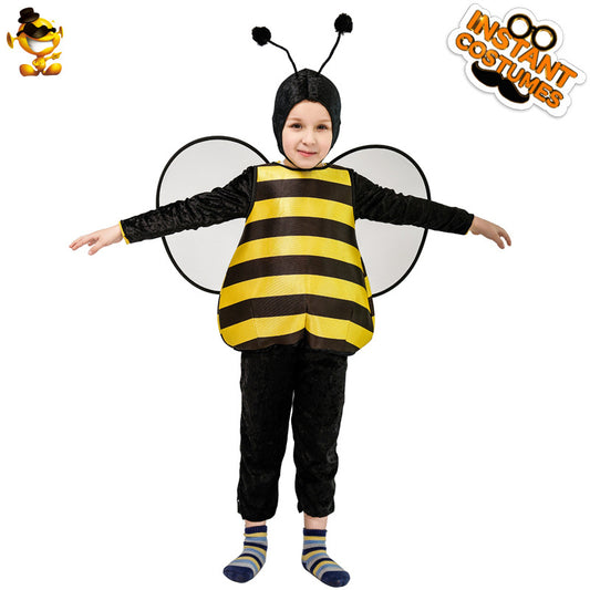 kids bee costume for Halloween cosplay stage performance and party dress-up