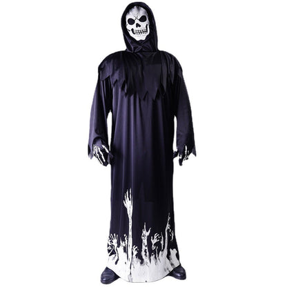 glow in the dark scythe halloween costume for men cosplay party outfit