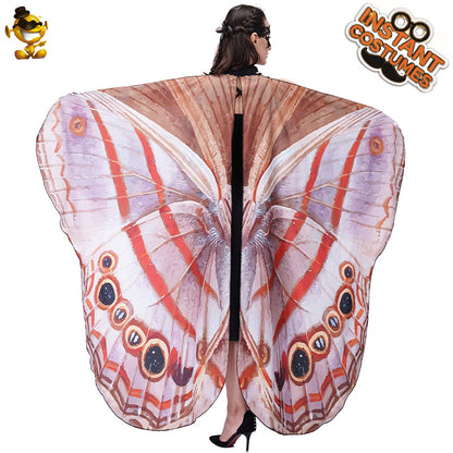 butterfly cape for women adult photo shoot costume digital print cape cosplay outfit
