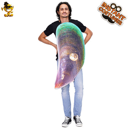 funny food print t-shirt for cosplay costume halloween party carnival