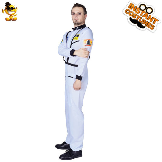 halloween astronaut costume for men space suit cosplay flight performance outfit