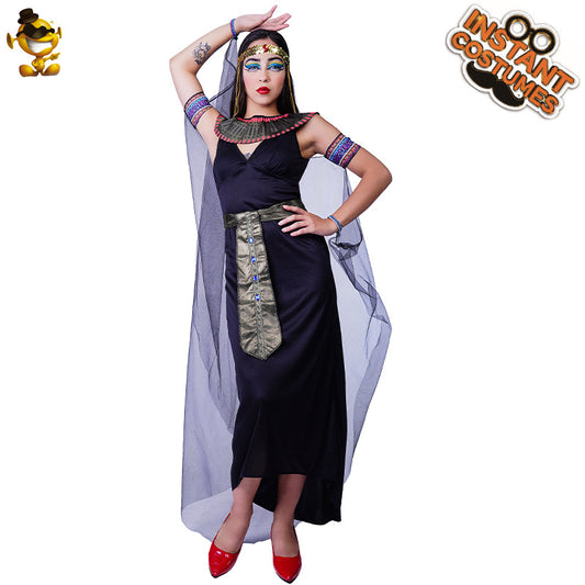 Egyptian queen costume for women Halloween cosplay stage performance masquerade party outfit