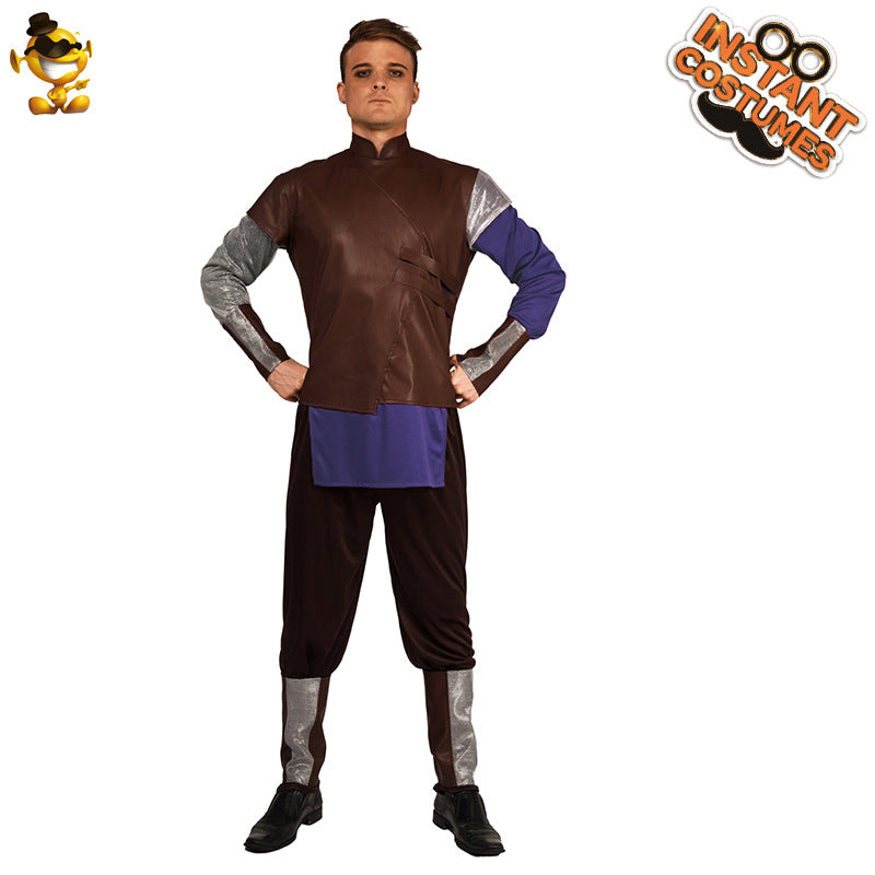 Disfraz de guerrero romano para hombre adulto, cosplay, fiesta de Halloween, actuación en el escenario